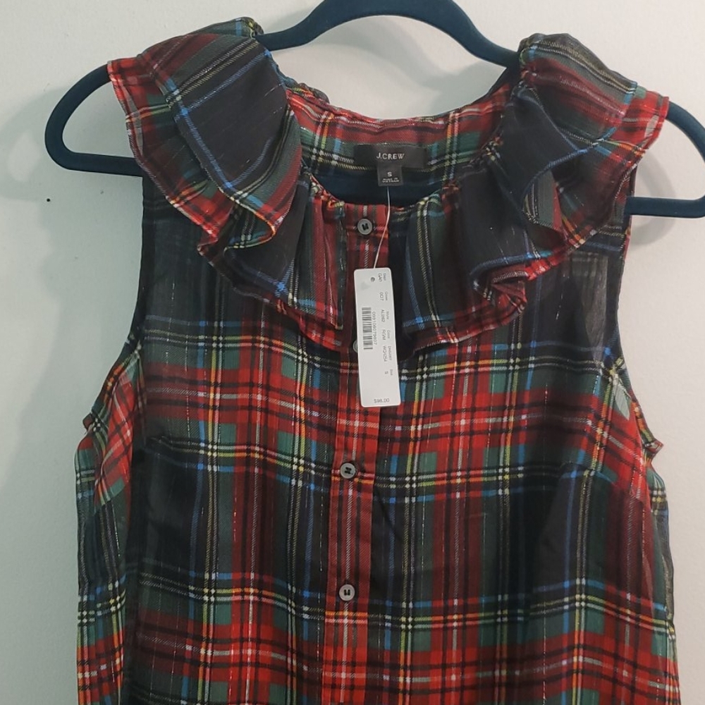 J crew button down top - Picture 2 of 6